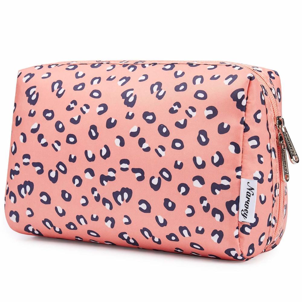 Cute Cheetah Makeup Bag Travel Cosmetic Bag Organizer Toiletry Bag Make Up🦋